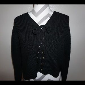 BRAND NEW WITH TAGS! Cropped black sweaters
